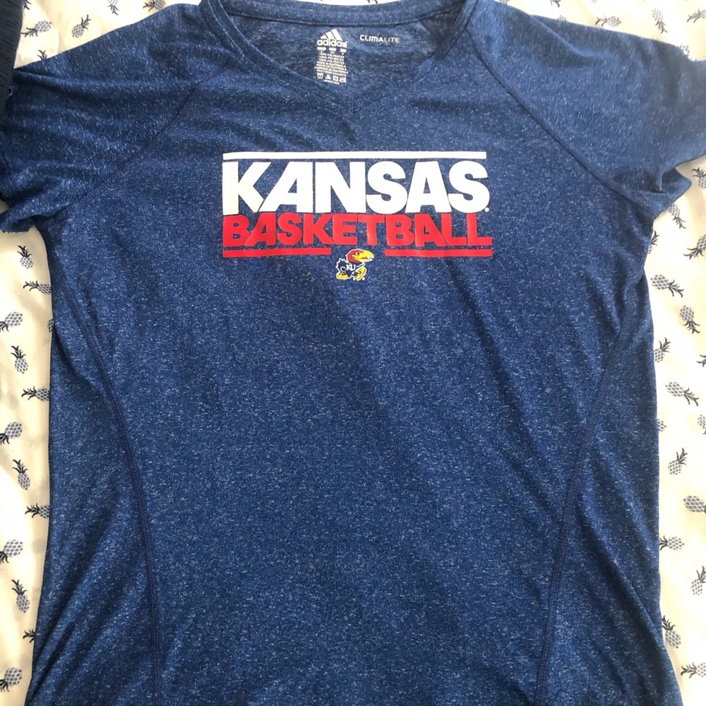 Kansas basketball shirt